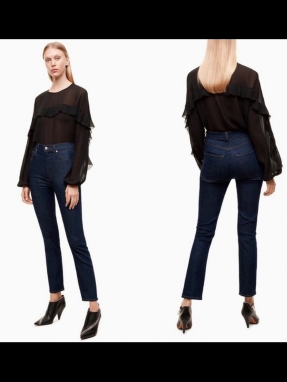 Citizens Of Humanity x Wilfred Nola Super High Rise Slim Jeans